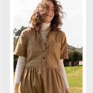 Everlane Parklane Shirt Dress
